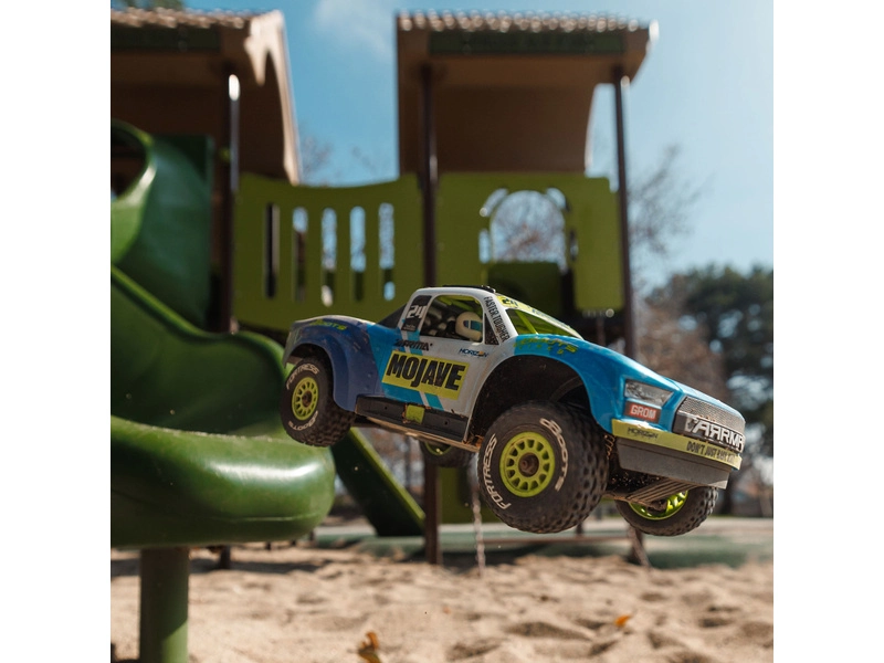 RC auto Arrma Mojave Grom 1:18 4WD RTR, modrá