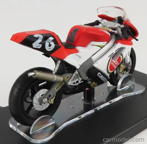 Edicola Cagiva Mito Ev N 26 Campionato Sport Production 1994 Valentino Rossi 1:18 červená biela čierna