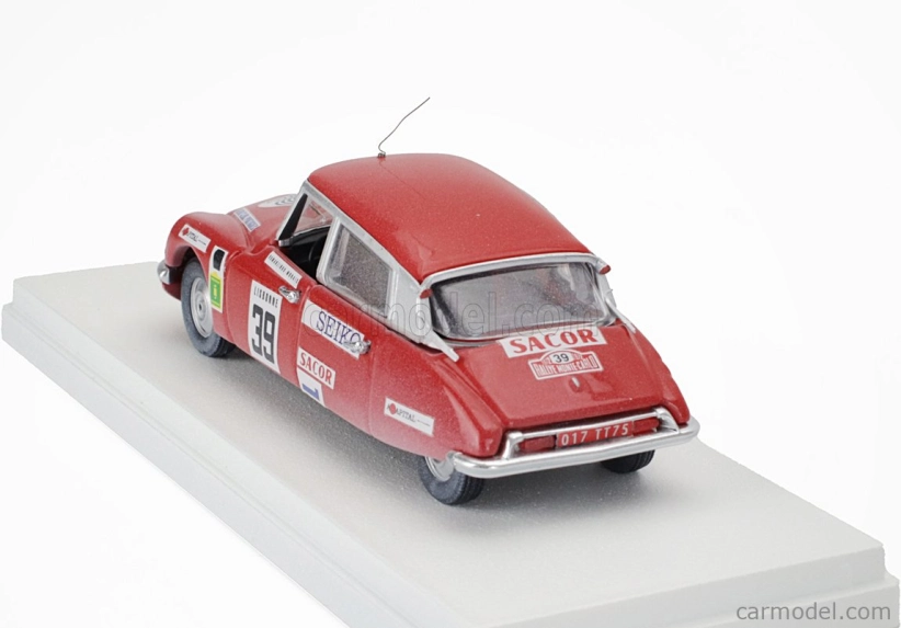 Rio-models Citroen Ds21 N 39 Rally Montecarlo 1972 Francisco Romaozinho - Heitor Morais 1:43 Red