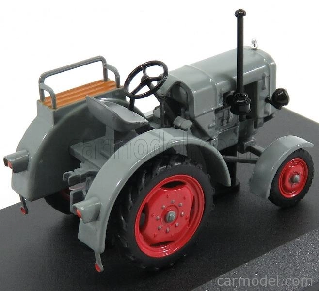 Edicola Eicher Ed25ii Tractor 1951 - Con Vetrina - S vitrínou 1:43 sivočervená