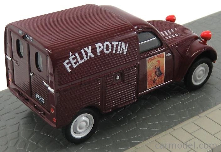 Edicola Citroen 2cv Epicier Felix Potin - Droghiere 1:43 Bordeaux