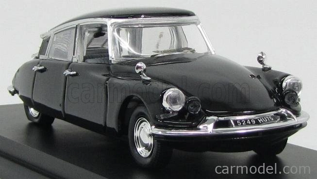Rio-models Citroen Ds19 Presidential Car Attempt Charles De Gaulle 1962 - With Bullet Holes 1:43 Black