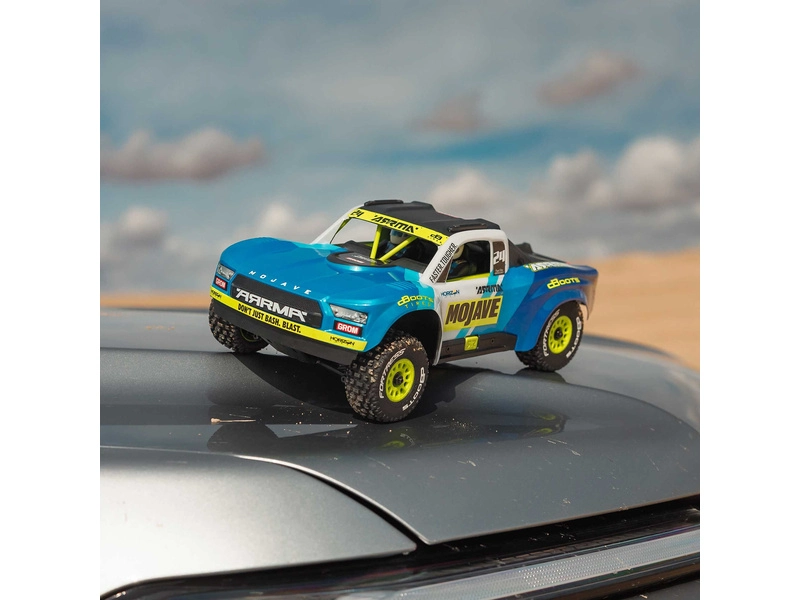 RC auto Arrma Mojave Grom 1:18 4WD RTR, modrá