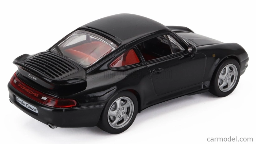 Edicola Porsche 911 Turbo Coupe 1995 1:43 čierna