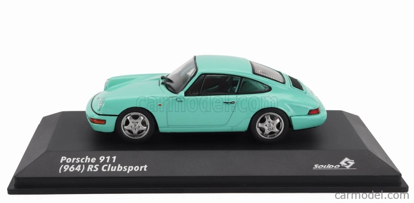 Solido Porsche 911 964 Rs Clubsport Coupe 1994 1:43 Světle Zelená