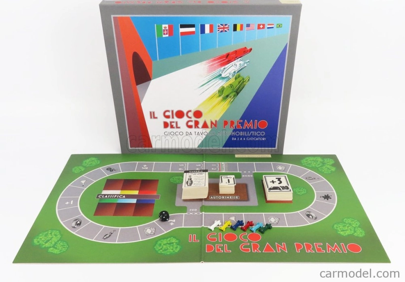 Officina-942 Stolová hra Gioco Da Tavolo - Il Gp D'epoca - Stolová hra Gp 1:120 Rôzne