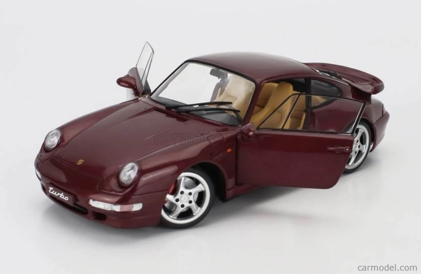Solido Porsche 911 993 Turbo Coupe 1993 1:18 Arena Red