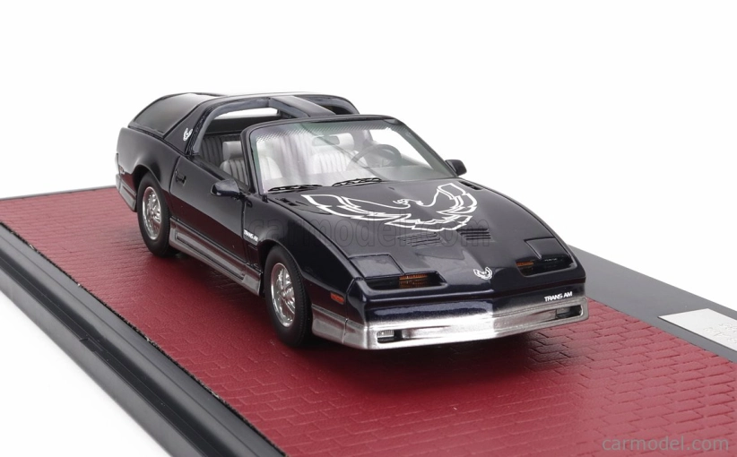 Modely v mierke Matrix Pontiac Firebird Trans Am Type K Kammback Concept Prototype 1985 1:43 Modrá strieborná