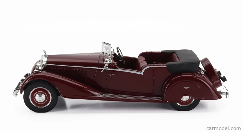 Modely v mierke Cult-scale Bentley 4.25l Vanden Plas Tourer Cabriolet Open 1938 1:18 Bordeaux Black