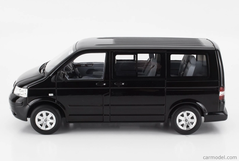 Norev Volkswagen T5 Multivan Minibus 2003 1:18 čierny