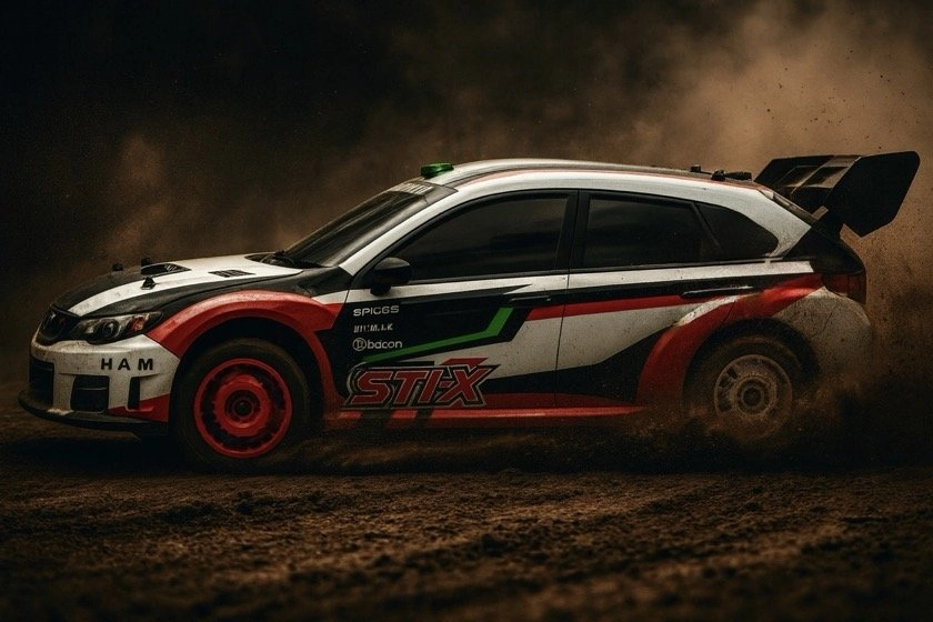 Absima On Road STi-X 1:10 4WD RTR + zdarma batéria NiMH 7,2 V 2000 mAh