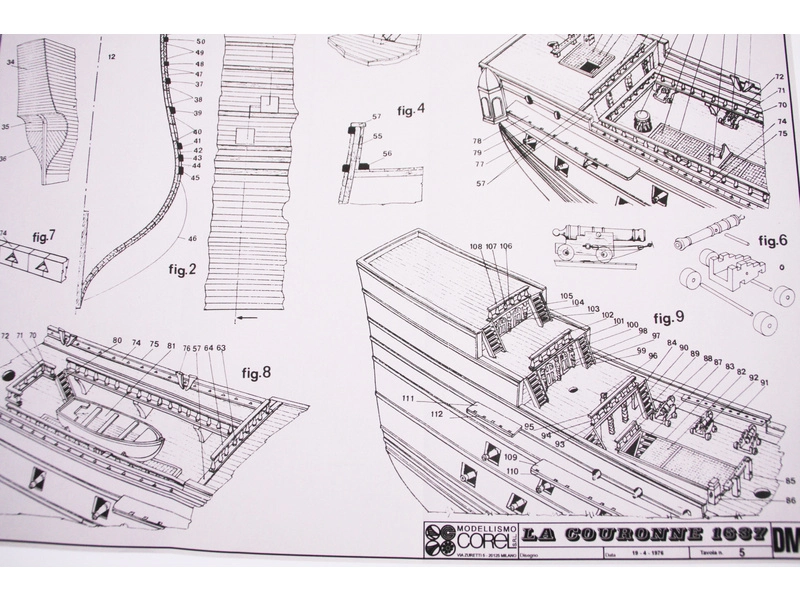 COREL La Couronne 1636 1:100 kit