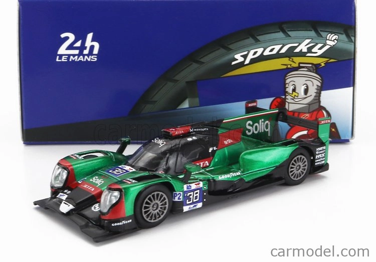 Spark-model Oreca Gibson 07 Gk428 4.2l V8 Team Jota N 38 Winner Lmp2 Trieda 24h Le Mans 2022 R.gonzales - A.f.da Costa - W.stevens 1:64 Green Black