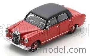 Schuco Mercedes Benz 180d Ponton (w120) 1954 1:64 Červená čierna