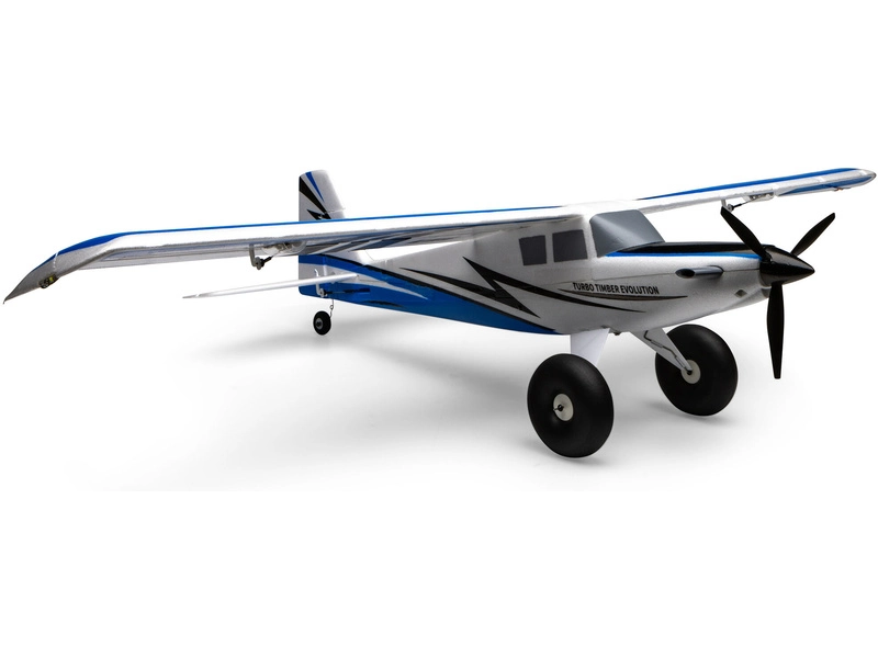 BAZAR - RC letadlo E-flite Turbo Timber Evolution 0.70m SAFE Select BNF Basic