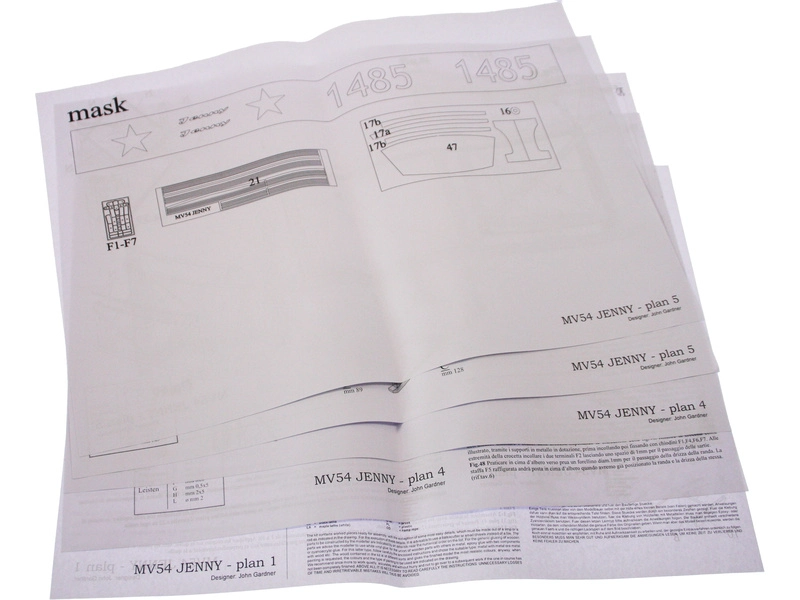 MAMOLI Jenny Star Class 1:12 kit