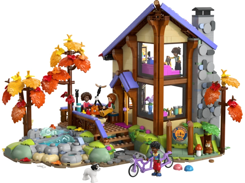 LEGO Friends - Útulná chata v podzimním lese