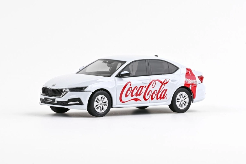 Abrex Škoda Octavia IV (2020) 1:43 - Coca-Cola