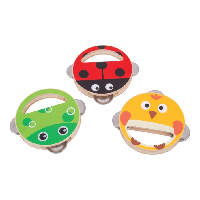 Bigjigs Toys Tamburína 1 kus