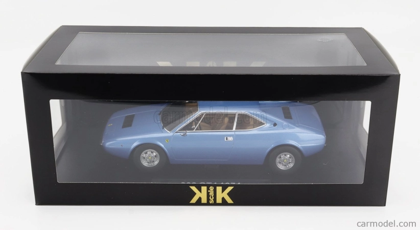 Kk-scale Ferrari Dino 308 Gt4 1974 1:18 Light Blue
