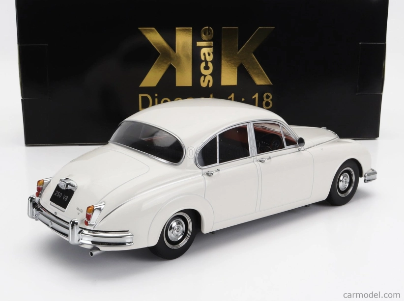 Daimler 250 V6 Rhd 1962 v mierke kk - čierny interiér 1:18 biely