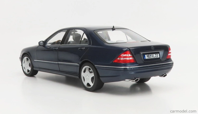 Norev Mercedes Benz S-class S55 Amg (w220) 2000 1:18 Blue Met