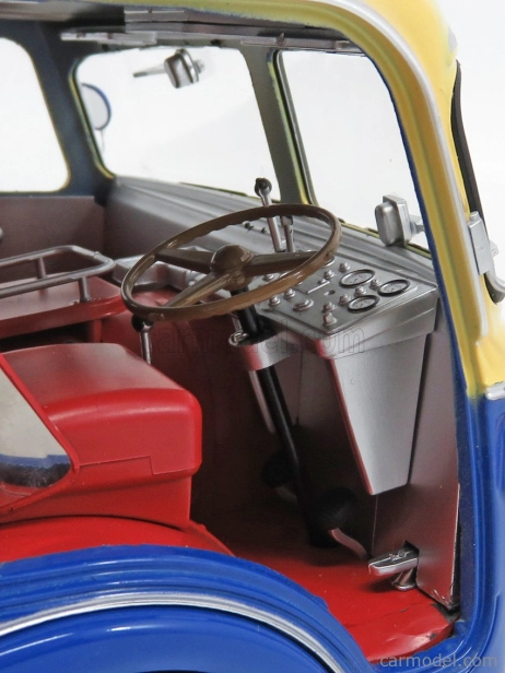 Cmr Fiat 642rn2 Truck Bartoletti Maserati Car Transporter 1957 1:18 Modrá Žlutá