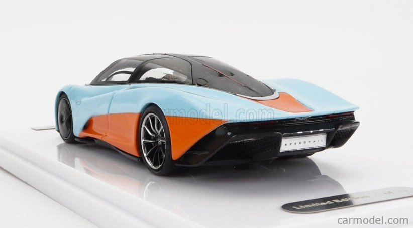 Tecnomodel Mclaren Speedtail 2020 1:43 Modrá Oranžová