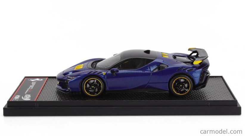Bbr-models Ferrari Sf90 Xx Stradale 2024 1:43 Blu Tour De France - modrá čierna žltá