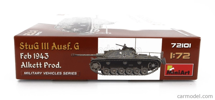 Miniart Tank Stug Iii Ausf.g Military 1943 1:72 /
