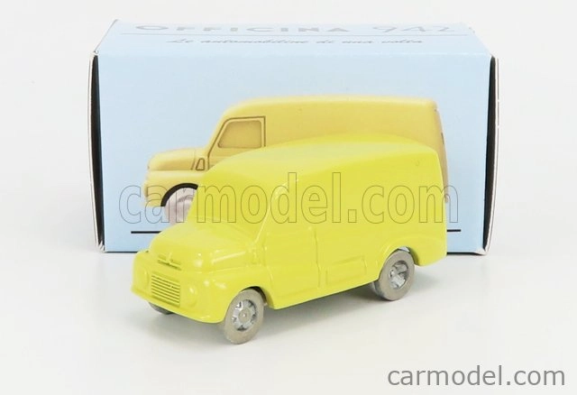 Officina-942 Fiat 615 Furgone - dodávka - 1953 1:76 žltá