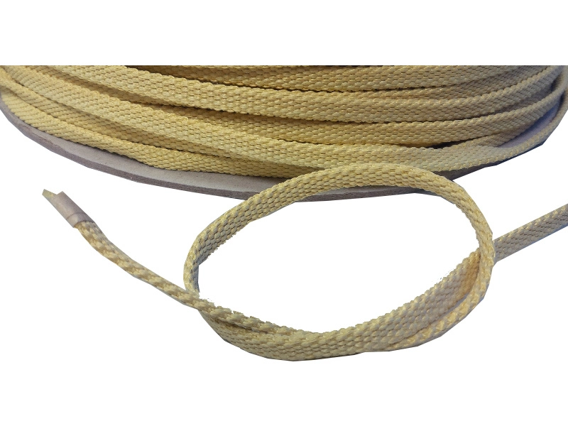 Klima šnúra nehorľavá kevlar 3 x 8 mm 2 m