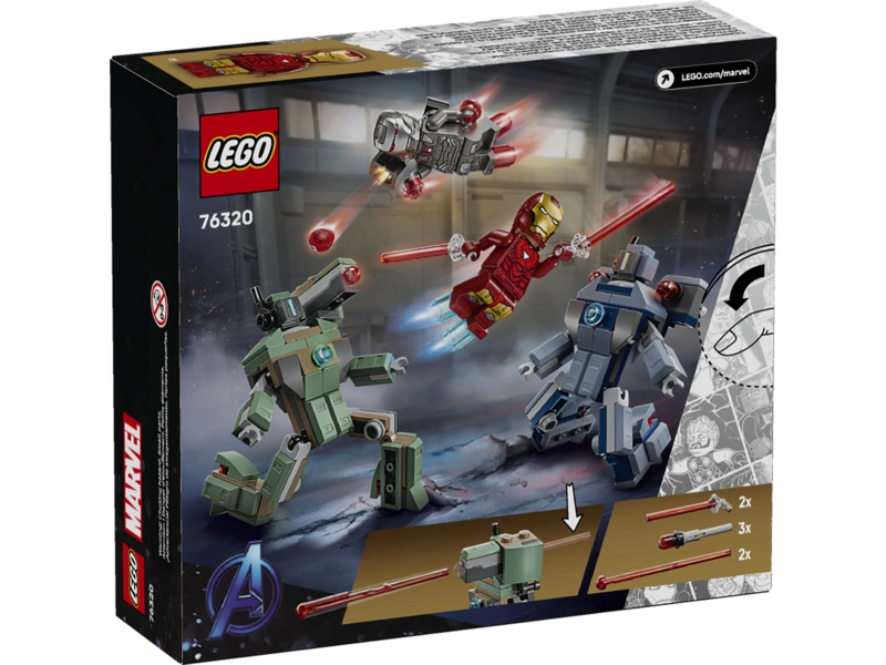 LEGO Marvel - Iron Man a War Machine vs. Hammer Drones
