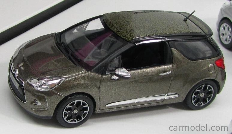 Norev Citroen Set 3x Ds3 2012 With New Roofdeco Flower - Grafika - Falvio 1:43 Various