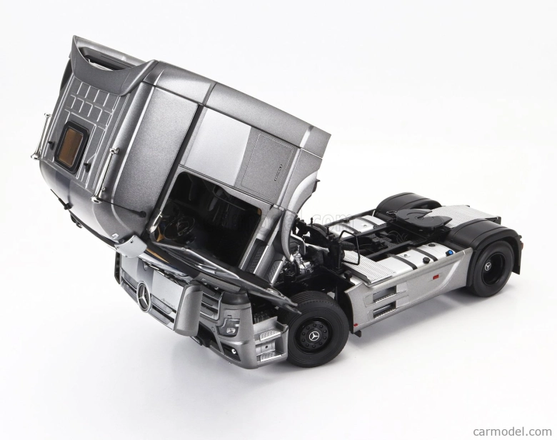Nzg Mercedes benz Actros 2 1863 Gigaspace 4x2 Mirrorcam Tractor Truck 2-assi Edition 3 2020 1:18 Grey