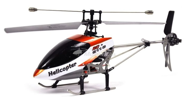 RC vrtulník Double Horse 9116, oranžová