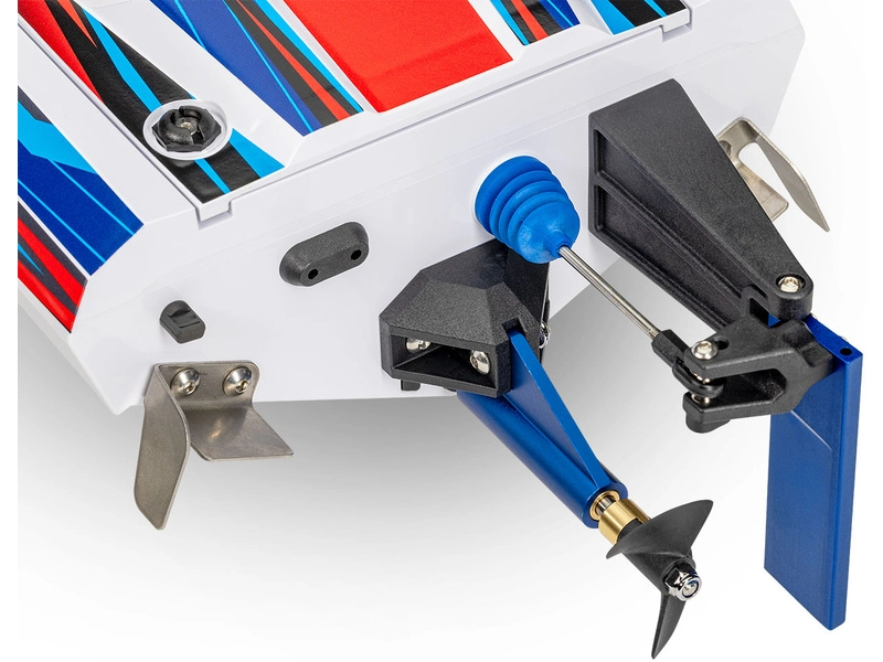 RC čln Traxxas Distruptor 4S RTR, modrý