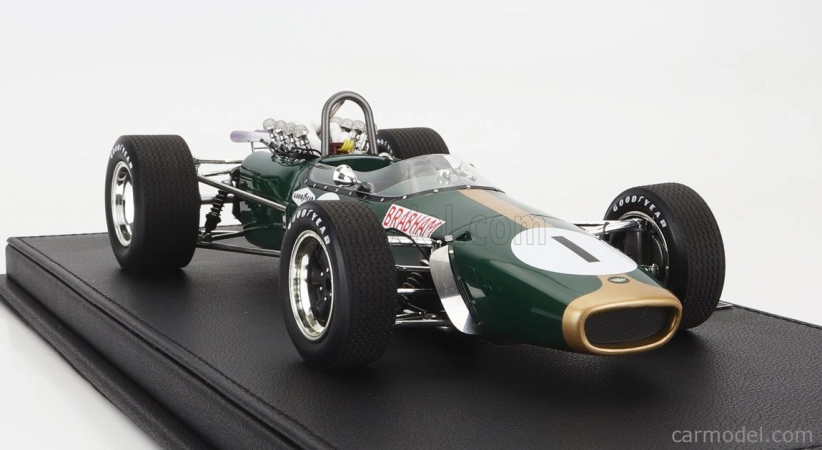 Gp-replicas Brabham F1 Bt24 Repco N 1 Jack Brabham 1:18, tmavě zelená