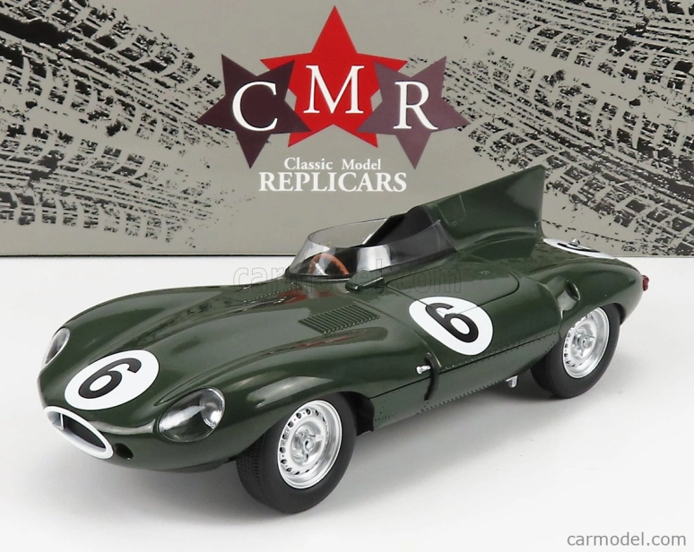 Cmr Jaguar D-type Team Jaguar Cars Ltd N 6 Winner 24h Le Mans 1955 J.m.hawthorn - I.l.bueb 1:18 Britská Závodní Zelená