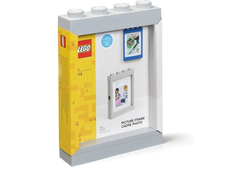 LEGO fotorámček biely