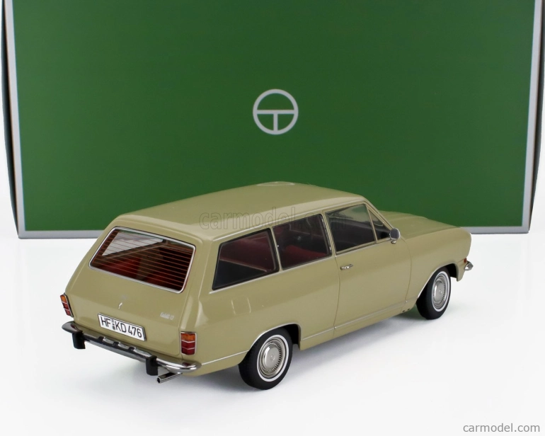 Touring modelcars Opel Kadett B Caravan Sw Station Wagon 1972 1:18 Béžová