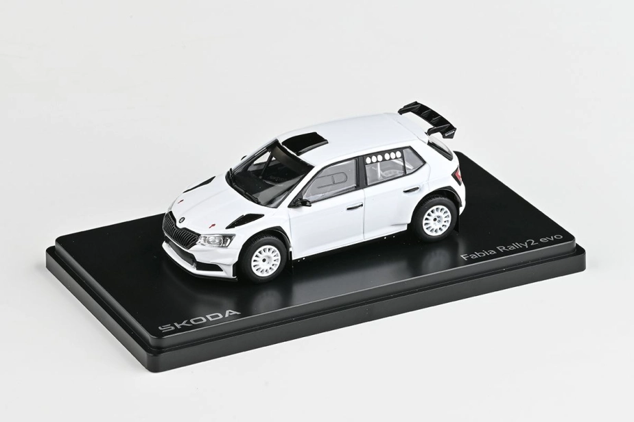 Abrex Škoda Fabia III FL Rally2 Evo (2019) 1:43 - Biela