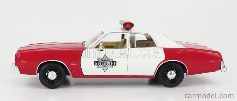 Greenlight Dodge Monaco Police Finchburg 1977 1:24 červená biela