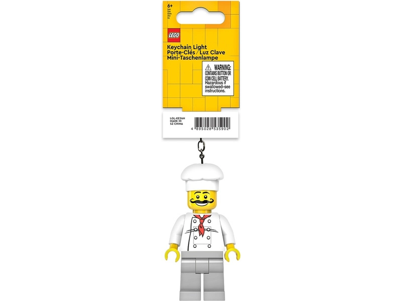 LEGO svietiaca kľúčenka – Iconic Šéfkuchár