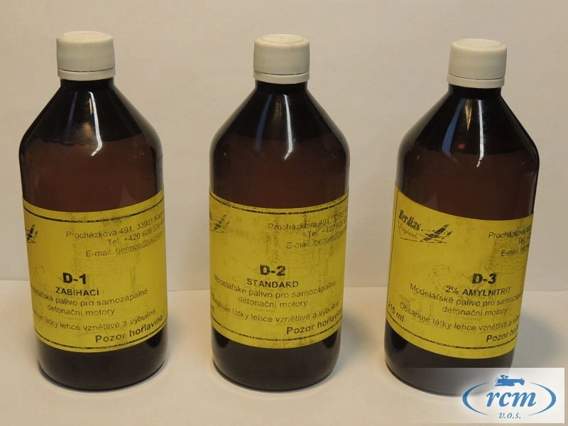 Palivo detonační D-1 záběhové 215ml