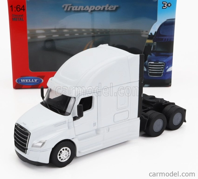 Welly Freightliner Cascadia ťahač 3-assi 2015 1:64 biely