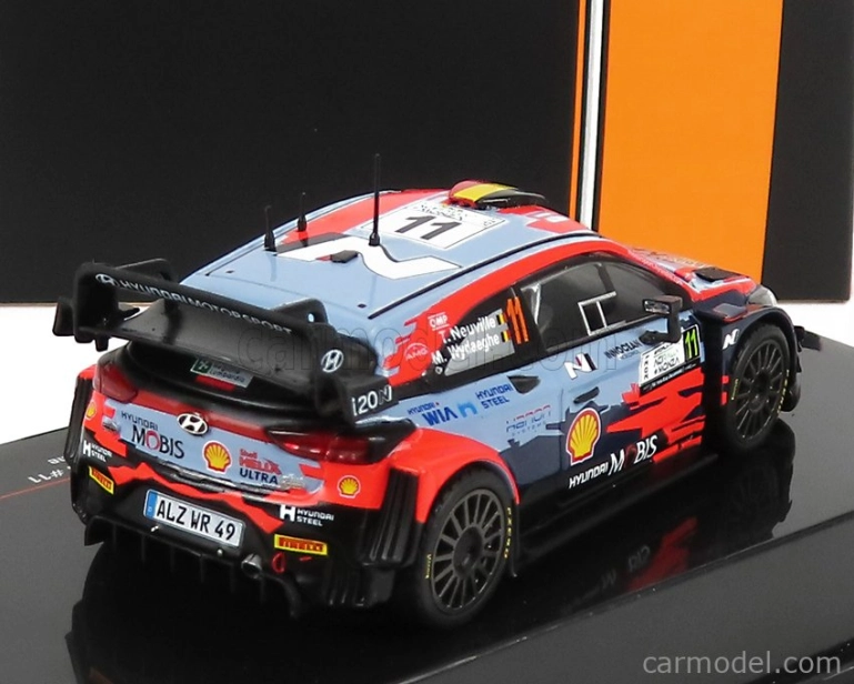 Ixo-models Hyundai I20 Coupe Wrc Mobis N 11 Rally Croatia 2021 1:43