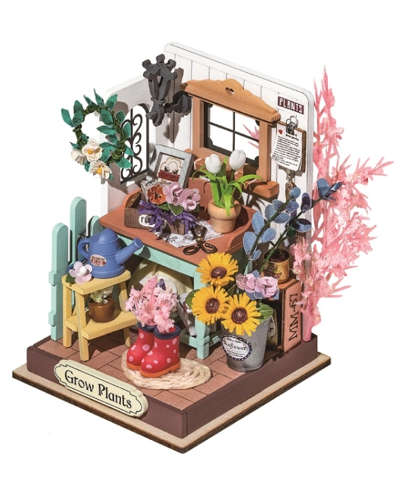 RoboTime miniatúrny domček Dream Terraced Garden