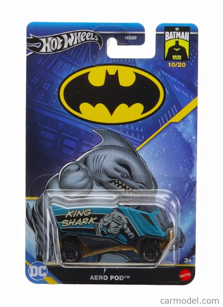 Mattel hot wheels Batman Set Assortment 24 Batman Cars Pieces 1:64 Různé
