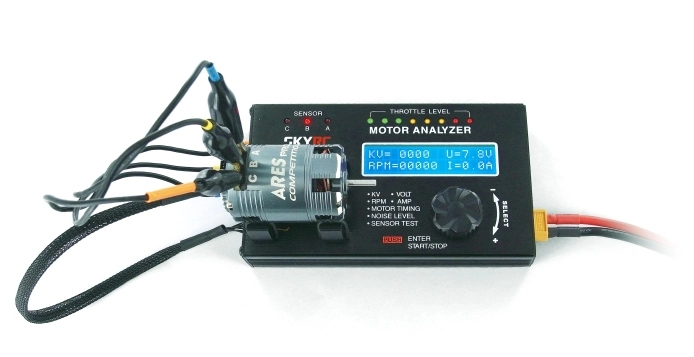 SKY RC TESTER striedavých elektromotorov, NEW